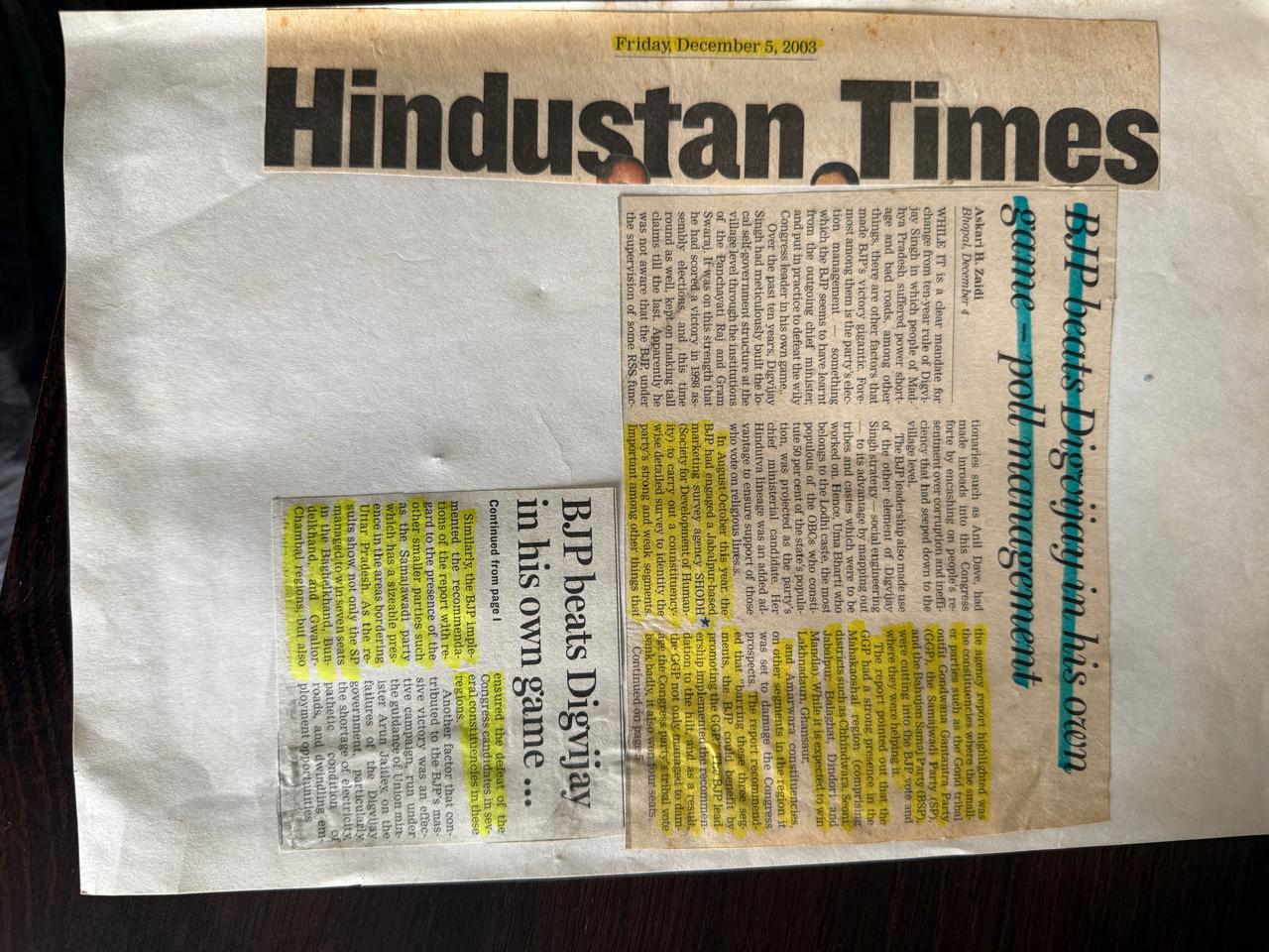 SHODH election field coverage photo 8